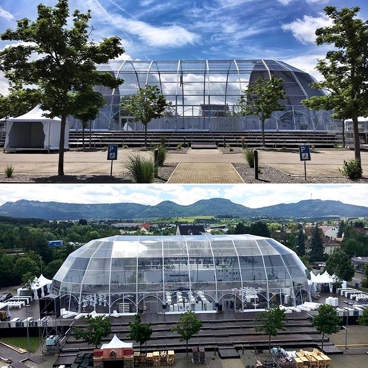 Ovale koepeltent