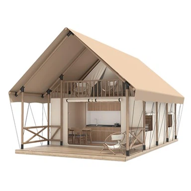 Tent met twee verdiepingen