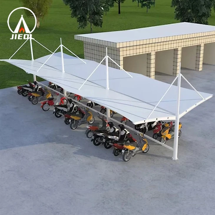 Tent voor autoparkeren